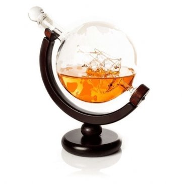 Garrafa de whisky Globe de 0,85 litros