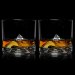 Mount Everest vaso de whisky 27 cl 2 uds
